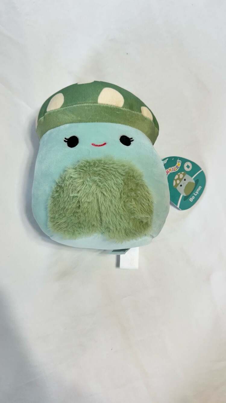 Squishmallows Bo Lynn the Sage Green Mushroom Plush Toy